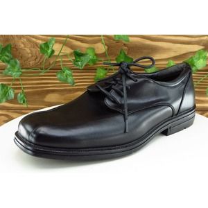 Soft Stags Shoes Sz 9 W Black Derby Oxfords Leather Men‎ Cole